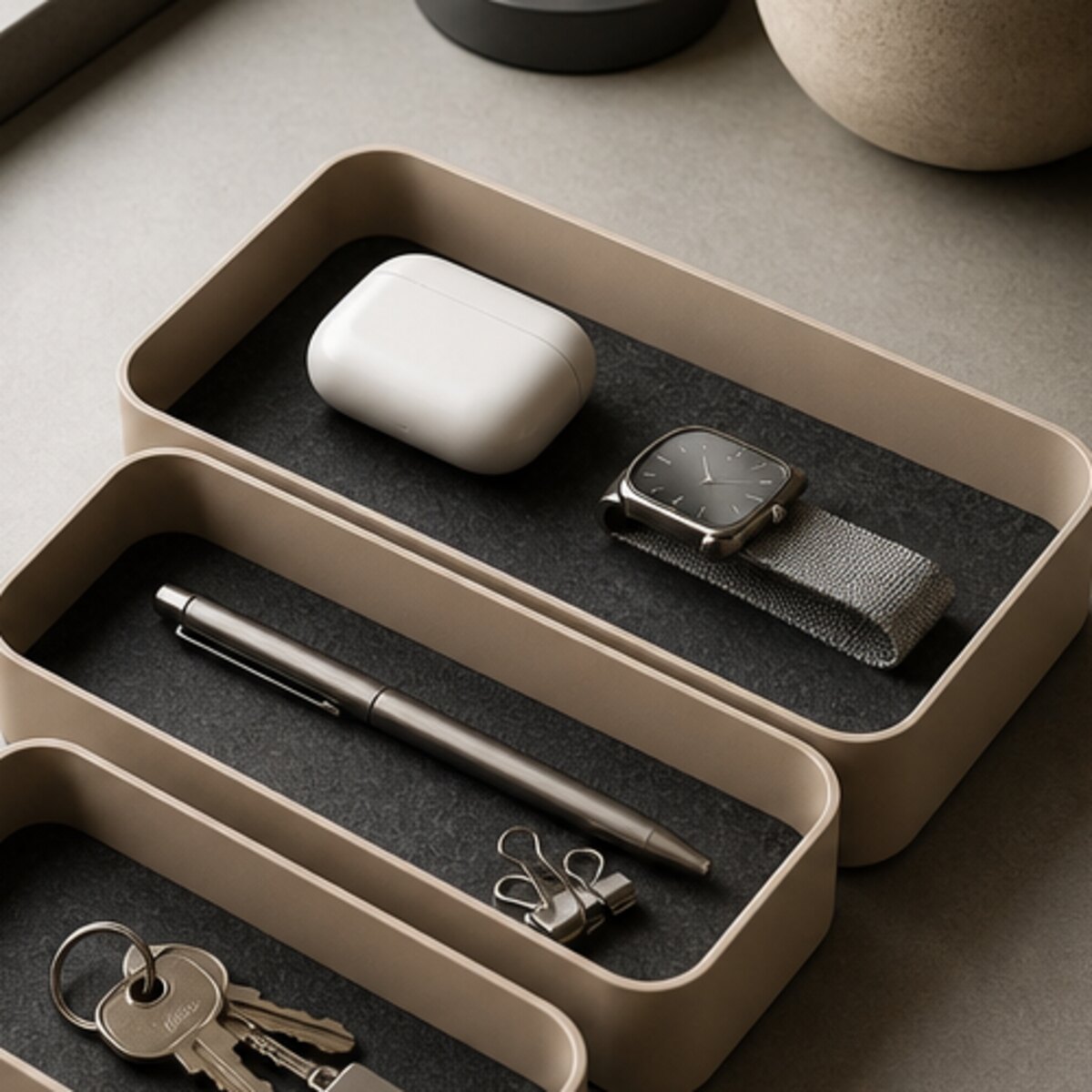 Modular Desk Tray System
